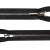 Молния металл Т-5 (2 сл.), 110 см, разъёмная, цвет чёрный - купить в Нефтекамске. Цена: 157.69 руб.