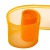 Лента капроновая, шир. 80 мм/уп. 25 м, цвет оранжевый - купить в Нефтекамске. Цена: 17.64 руб.