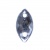 Стразы пришивные акриловые арт.#53/24 - "Кристал", 5х10 мм - купить в Нефтекамске. Цена: 0.69 руб.