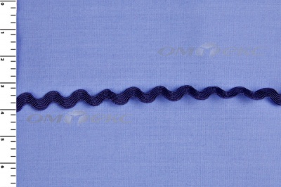 Тесьма плетеная "Вьюнчик"/т.синий - купить в Нефтекамске. Цена: 48.03 руб.