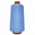 Нитки текстурированные некручёные 321, намот. 15 000 м, цвет голубой - купить в Нефтекамске. Цена: 206.19 руб.