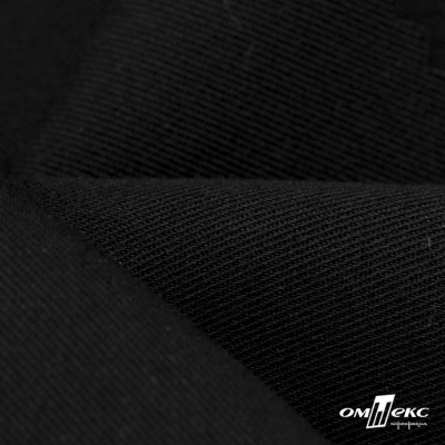 Ткань костюмная "Эльза" 80% P, 16% R, 4% S, 160 г/м2, шир.150 см, цв-черный #1 - купить в Нефтекамске. Цена 332.71 руб.