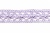 Тесьма кружевная 0621-1855, шир. 18 мм/уп. 20+/-1 м, цвет 107-фиолет - купить в Нефтекамске. Цена: 466.97 руб.