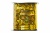 Пайетки "ОмТекс" на нитях, SILVER SHINING, 6 мм F / упак.91+/-1м, цв. 48 - золото - купить в Нефтекамске. Цена: 356.19 руб.