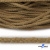 Шнур плетеный d-6 мм круглый, 70% хлопок 30% полиэстер, уп.90+/-1 м, цв.1074-бежевый - купить в Нефтекамске. Цена: 588 руб.