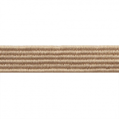 Резиновые нити с текстильным покрытием, шир. 6 мм ( упак.30 м/уп), цв.- 97-бежевый - купить в Нефтекамске. Цена: 152.05 руб.