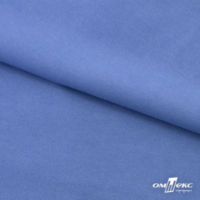 Трикотажное полотно Джерси Понте-де-Рома, 95% / 5%, 150 см, 290гм2, цв. серо-голубой, м - купить в Нефтекамске. Цена 297 руб.