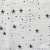 Ткань Муслин принт, 100% хлопок, 125 гр/м2, шир. 140 см, #2308 цв. 9 белый морская звезда - купить в Нефтекамске. Цена 413.11 руб.