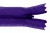 Молния потайная Т3 866, 20 см, капрон, цвет фиолетовый - купить в Нефтекамске. Цена: 5.27 руб.
