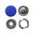 Кнопка рубашечная (закрытая) 9,5мм - эмаль, цв.168 - голубой - купить в Нефтекамске. Цена: 4.77 руб.