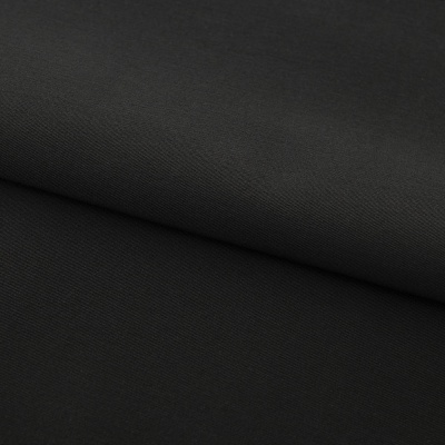 Костюмная ткань с вискозой "Меган", 210 гр/м2, шир.150см, цвет чёрный - купить в Нефтекамске. Цена 378.55 руб.