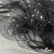 Сетка Фатин Глитер Спейс, 12 (+/-5) гр/м2, шир.150 см, 16-167/черный - купить в Нефтекамске. Цена 184.03 руб.