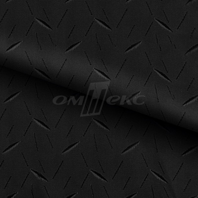 Ткань подкладочная жаккард Р14076-1, чёрный, 85 г/м2, шир. 150 см, 230T - купить в Нефтекамске. Цена 166.45 руб.