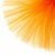 Фатин матовый 16-127, 12 гр/м2, шир.300см, цвет оранжевый - купить в Нефтекамске. Цена 96.31 руб.