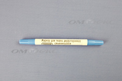 Маркер двухсторонний смывающийся для ткани RA-002 голубой - купить в Нефтекамске. Цена: 207.84 руб.