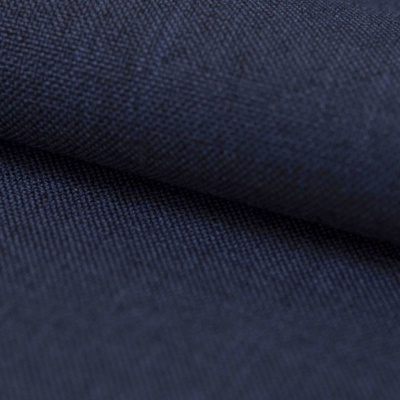 Ткань костюмная габардин "Меланж" 6095B, 172 гр/м2, шир.150см, цвет т.синий/Navy - купить в Нефтекамске. Цена 284.20 руб.