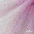 Сетка Фатин Глитер Спейс, 12 (+/-5) гр/м2, шир.150 см, 16-12/розовый - купить в Нефтекамске. Цена 202.08 руб.