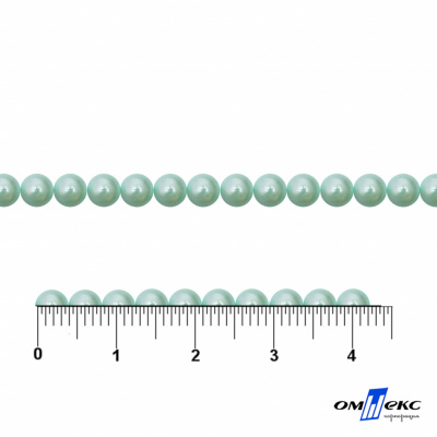 0404-5146G-Полубусины пластиковые круглые "ОмТекс", 4 мм, (уп.50гр=2500+/-10шт), цв.086-бл.бирюза - купить в Нефтекамске. Цена: 63.50 руб.
