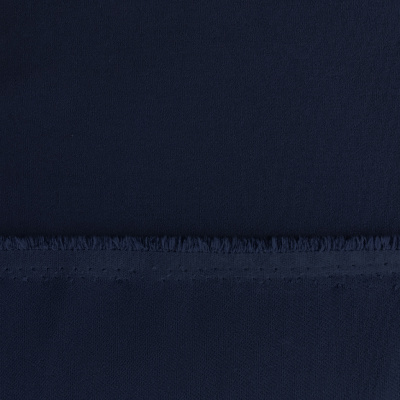 Костюмная ткань "Элис", 220 гр/м2, шир.150 см, цвет т.синий - купить в Нефтекамске. Цена 308 руб.