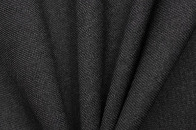 Ткань костюмная 25505 2003, 265 гр/м2, шир.150см, цвет т.серый - купить в Нефтекамске. Цена 423.01 руб.