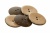 Деревянные украшения для рукоделия пуговицы "Кокос" #2 - купить в Нефтекамске. Цена: 33.11 руб.
